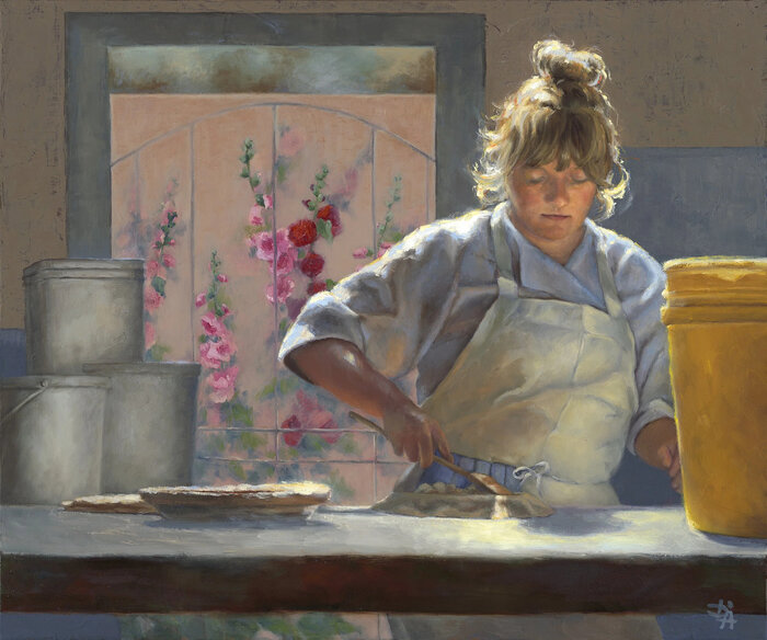 Artwork by Deborah Allison, accepted work in the WAOW 54th National Exhibition, Dreamweavers