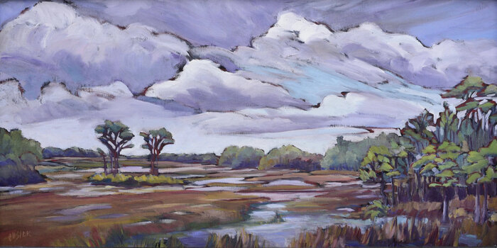 Artwork by Lori Cusick, accepted work in the WAOW 54th National Exhibition, Dreamweavers