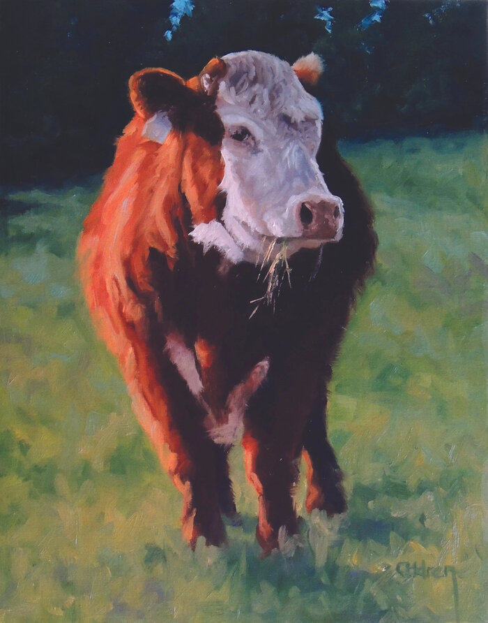 "Sunshine on My Shoulder" by Addres Doss, accepted work in the WAOW 54th National Exhibition, Dreamweavers