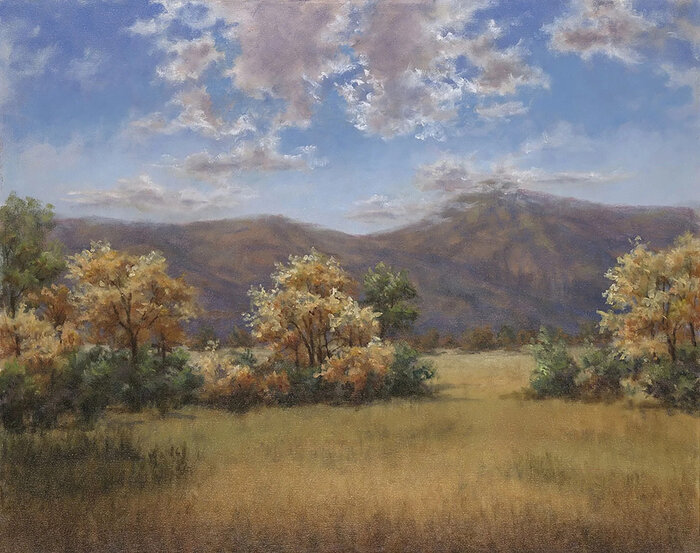 "Golden Dreams" by Christine Drewyer, accepted work in the WAOW 54th National Exhibition, Dreamweavers