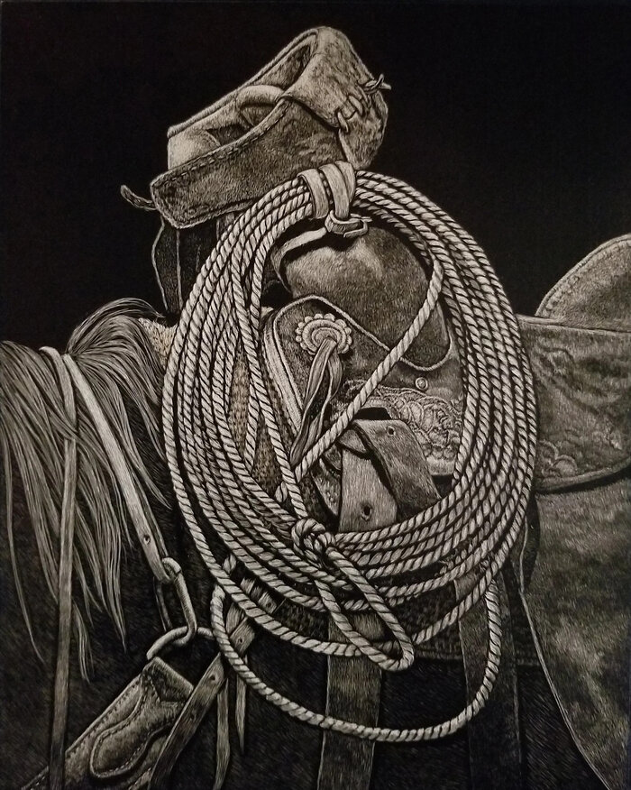 Artwork by Judy Fairley, accepted work in the WAOW 54th National Exhibition, Dreamweavers