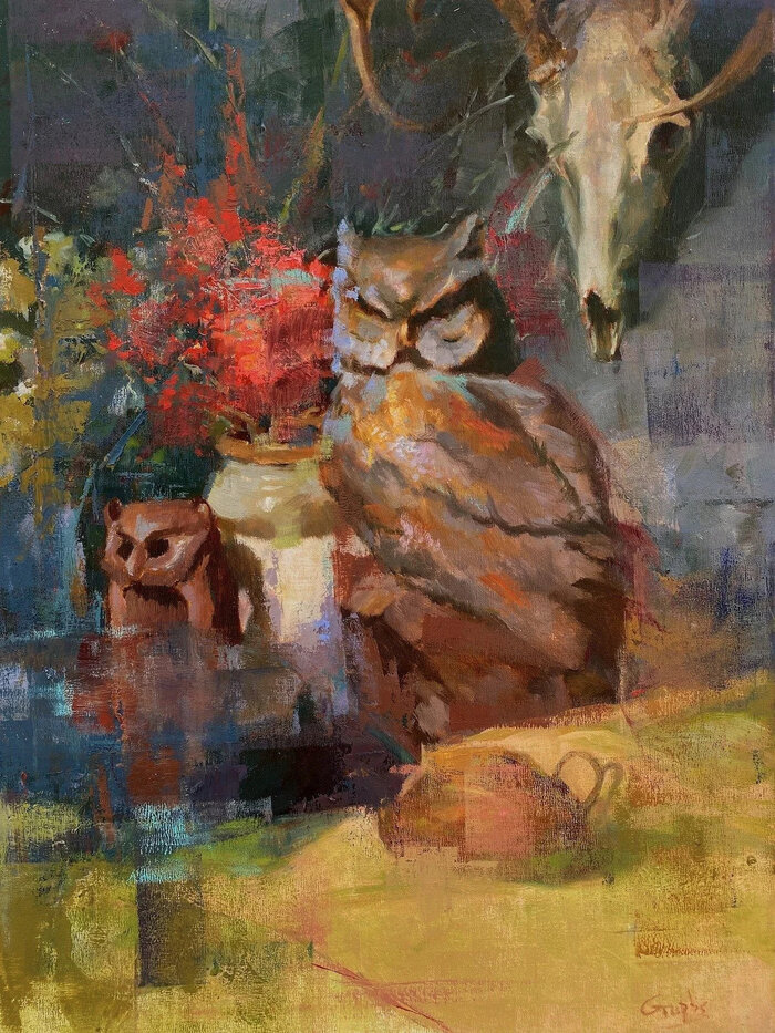 Artwork by Sharon Grubbs, accepted work in the WAOW 54th National Exhibition, Dreamweavers