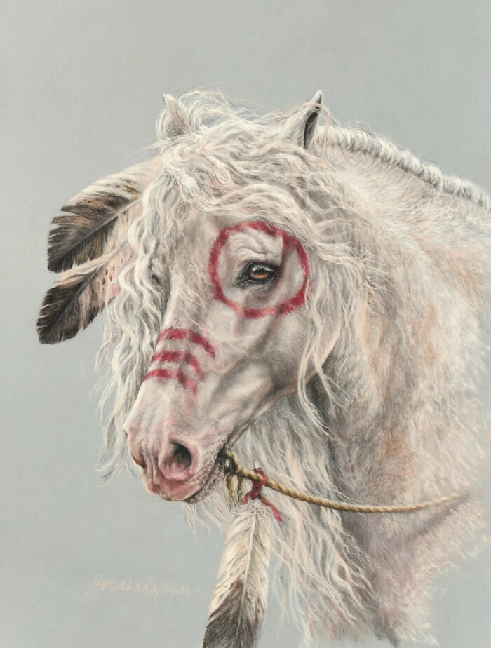 Artwork by Denise Horne-Kaplan, accepted work in the WAOW 54th National Exhibition, Dreamweavers