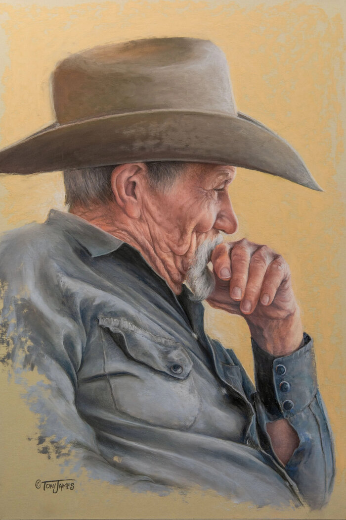 Artwork by Toni James, accepted work in the WAOW 54th National Exhibition, Dreamweavers