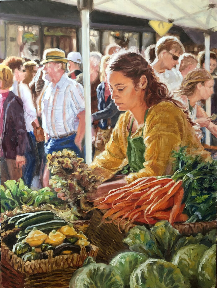 Artwork by Linda Massey, accepted work in the WAOW 54th National Exhibition, Dreamweavers