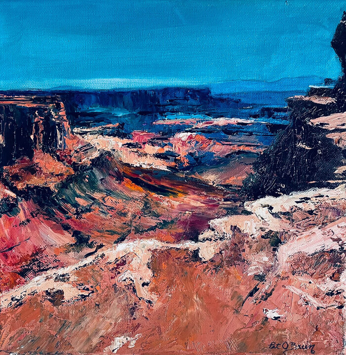 Artwork by Pat OBrien, accepted work in the WAOW 54th National Exhibition, Dreamweavers
