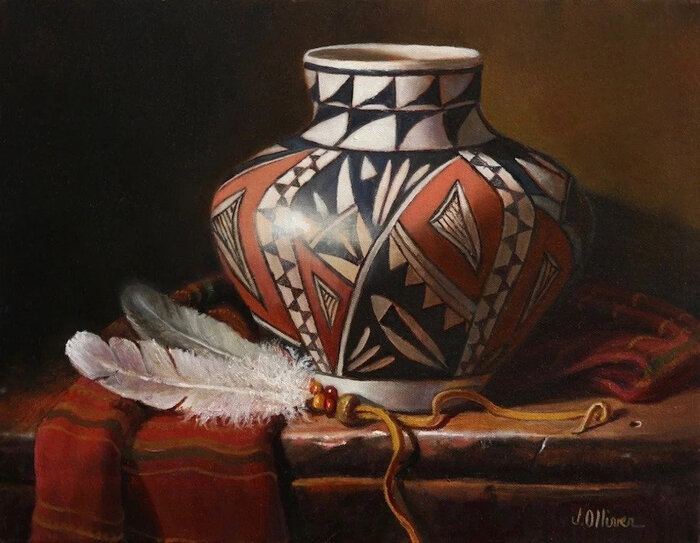 Artwork by Jean Olliver, accepted work in the WAOW 54th National Exhibition, Dreamweavers