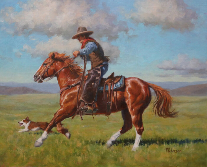 Artwork by Vicki Pedersen, accepted work in the WAOW 54th National Exhibition, Dreamweavers