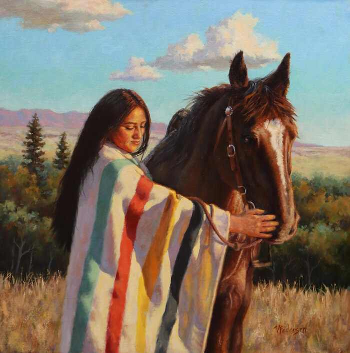 Artwork by Vicki Pedersen, accepted work in the WAOW 54th National Exhibition, Dreamweavers