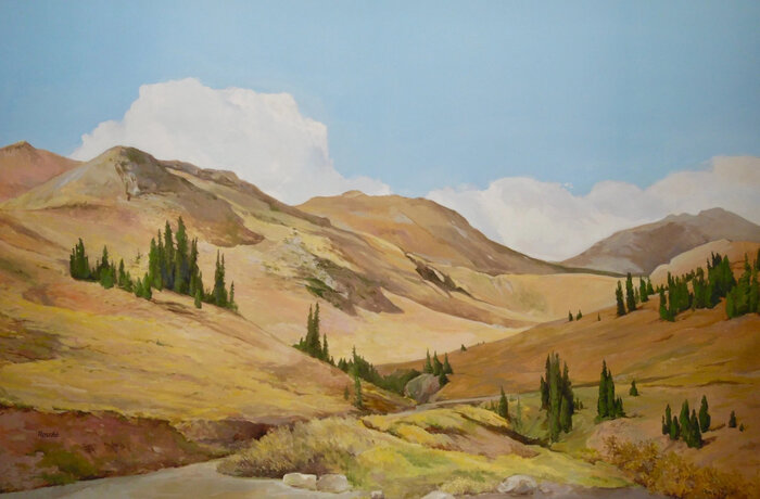 Artwork by Margaret Rosche, accepted work in the WAOW 54th National Exhibition, Dreamweavers