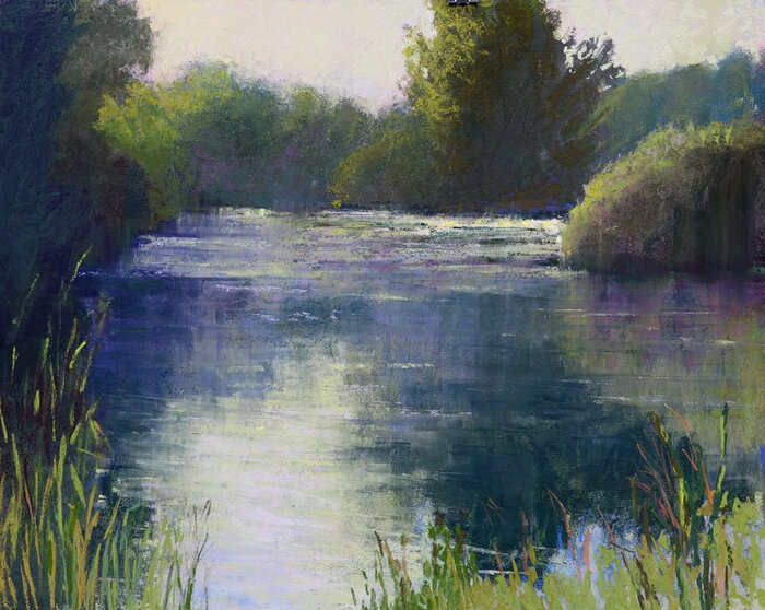 Artwork by Carol Strockwasson, accepted work in the WAOW 54th National Exhibition, Dreamweavers