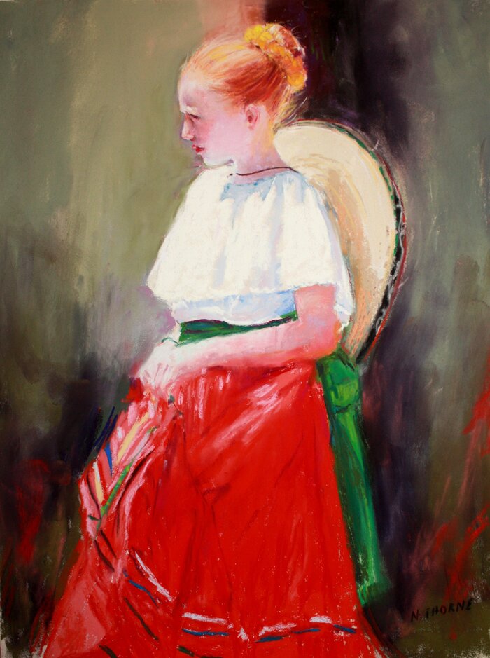 Artwork by Nori Thorne, accepted work in the WAOW 54th National Exhibition, Dreamweavers