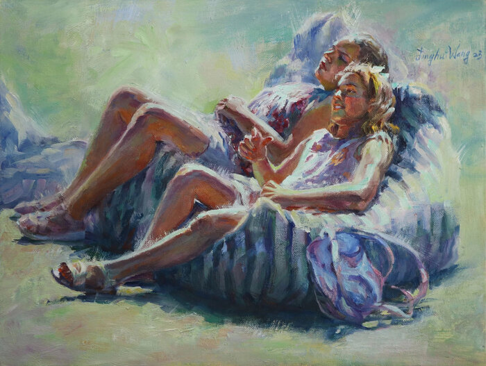 Artwork by Linghui Wang, accepted work in the WAOW 54th National Exhibition, Dreamweavers