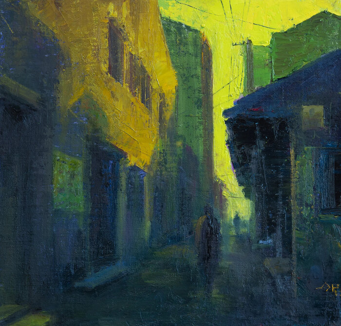Artwork by Ni Zhu, accepted work in the WAOW 54th National Exhibition, Dreamweavers