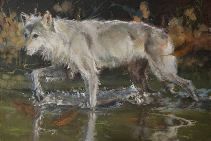 Artwork by Marla Epstein, accepted work in the WAOW 54th National Exhibition, Dreamweavers