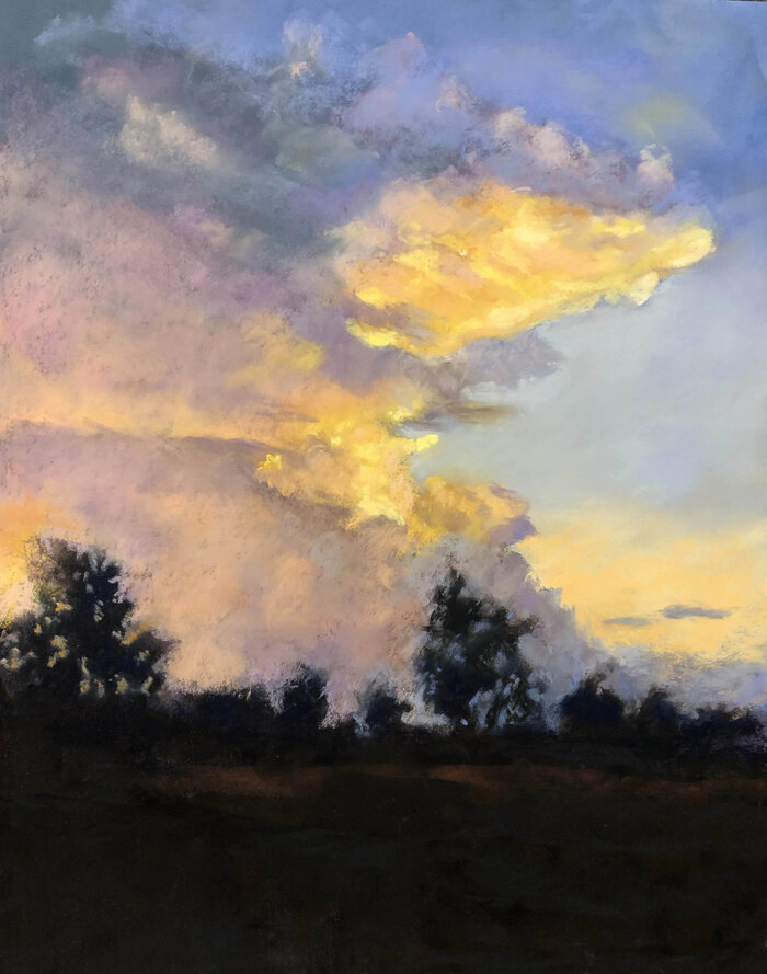 Artwork by Burneta Venosdel, accepted work in the WAOW 54th National Exhibition, Dreamweavers