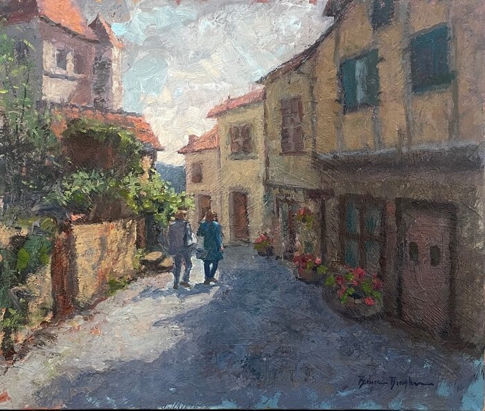 "Window Shopping" by Bruce Bingham, accepted work in the WAOW 55th National Exhibition, Homeland