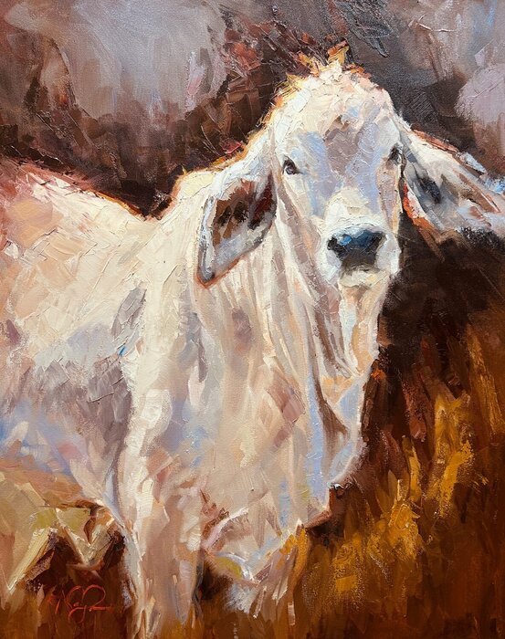 "Cowgirl Pearl" by Audrey Caylor, accepted work in the WAOW 55th National Exhibition, Homeland