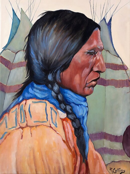 "Guardian of the Plains" by Rose Collins, accepted work in the WAOW 55th National Exhibition, Homeland