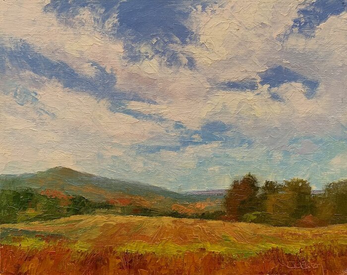 "As Far as the Eye Can See" by Addren Doss, accepted work in the WAOW 55th National Exhibition, Homeland