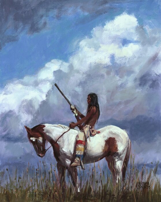 "A Mountain of Clouds" by Barbara Edwards, accepted work in the WAOW 55th National Exhibition, Homeland
