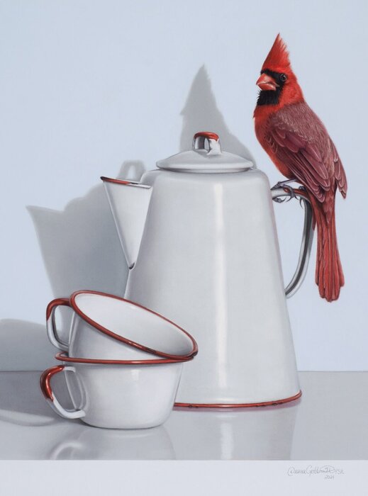 "Seize the Day" by Deana Goldsmith, accepted work in the WAOW 55th National Exhibition, Homeland