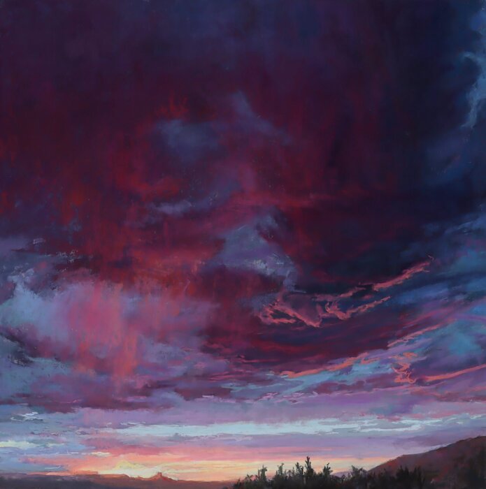"Pacific Hues" by Katherine Irish, accepted work in the WAOW 55th National Exhibition, Homeland
