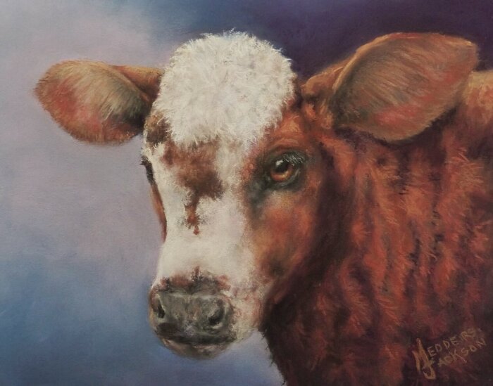 "Mama Sez is Cute" by Linda Medders Jackson, accepted work in the WAOW 55th National Exhibition, Homeland