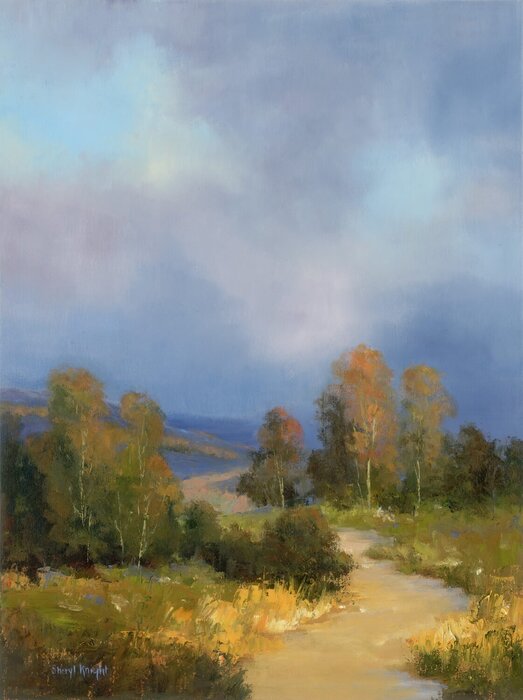 "Regal Trees" by Sheryl Knight, accepted work in the WAOW 55th National Exhibition, Homeland