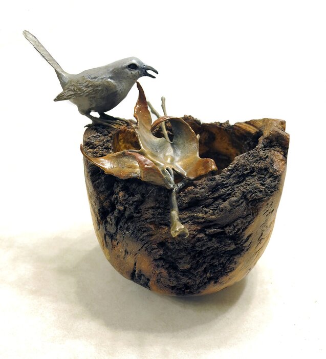 "No Cuckoos Here" by Deanne McKeown, accepted work in the WAOW 55th National Exhibition, Homeland