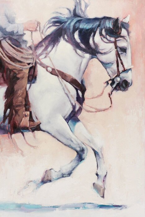 "Cumulus" by Molly Mellinger, accepted work in the WAOW 55th National Exhibition, Homeland