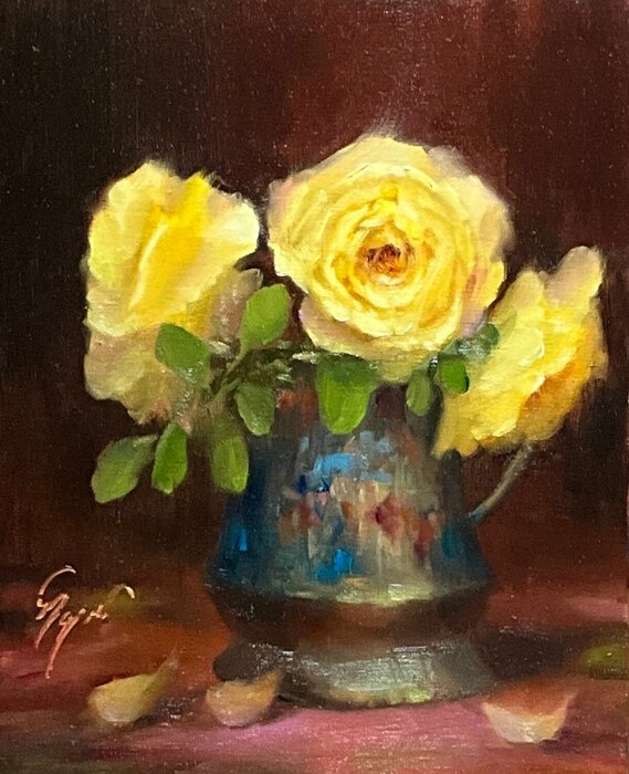 "Make Me Glow" by Pat Meyer, accepted work in the WAOW 55th National Exhibition, Homeland