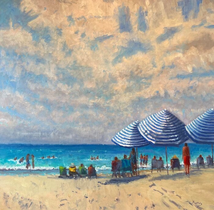 "Mid Summer" by Suzanne Morris, accepted work in the WAOW 55th National Exhibition, Homeland