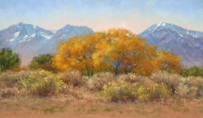 "High Desert" by Linda Mutti, accepted work in the WAOW 55th National Exhibition, Homeland