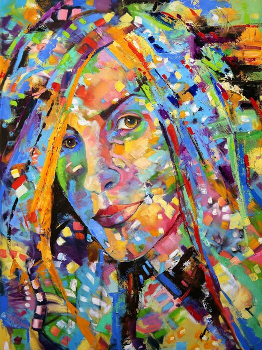 "Face Within" by Laurie Pace, accepted work in the WAOW 55th National Exhibition, Homeland