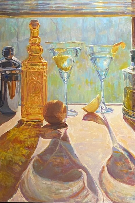 "Lemon Twisted" by Elizabeth Rouland, accepted work in the WAOW 55th National Exhibition, Homeland