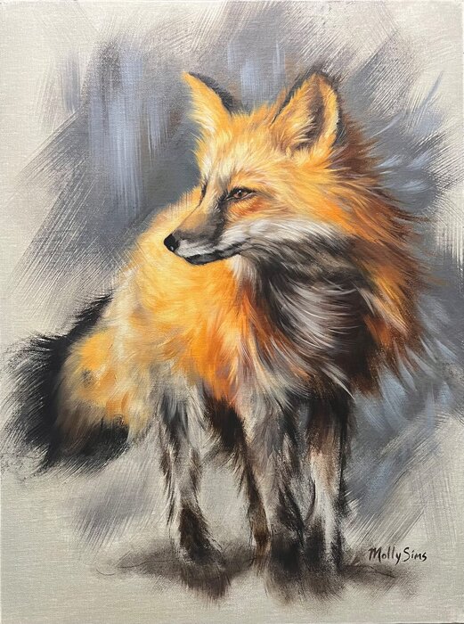 "Red Beauty" by Molly Sims, accepted work in the WAOW 55th National Exhibition, Homeland