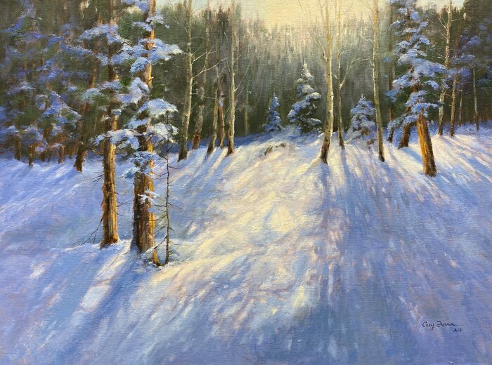 "SOLD Quiet Passage" by Cecy Turner, accepted work in the WAOW 55th National Exhibition, Homeland