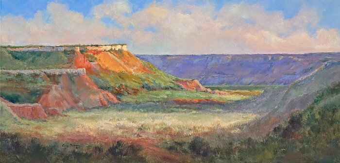 "Spanning Time" by Cecy Turner, accepted work in the WAOW 55th National Exhibition, Homeland