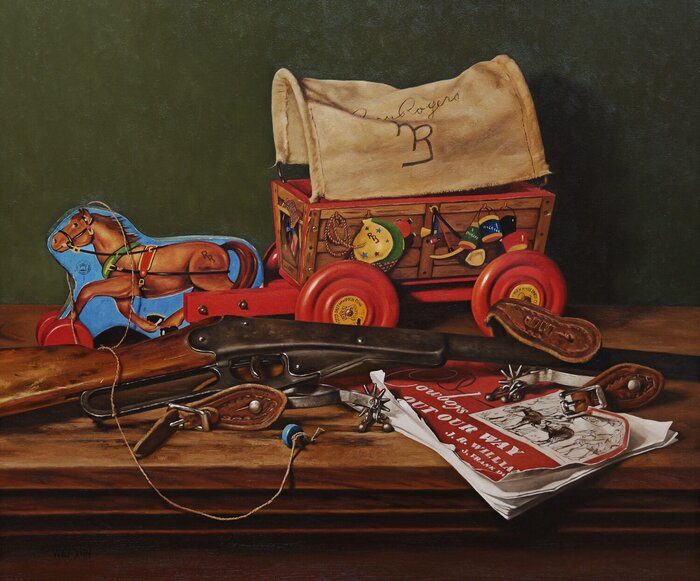"Unforgettable Memory" by Yun Wei, accepted work in the WAOW 55th National Exhibition, Homeland