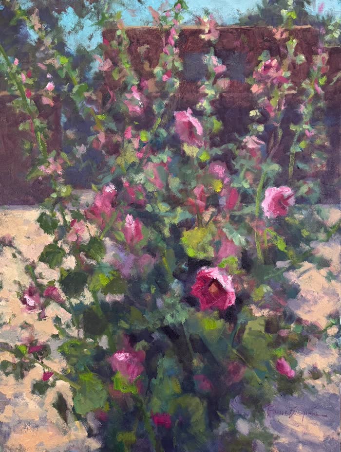 Bunch of Blooms by Bruce Bingham, Oil, accepted work in the WAOW 56th National Exhibition, Limitless