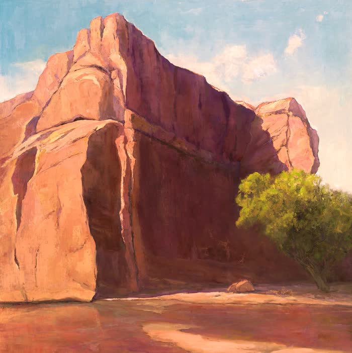 No Crossing by Jan Delipsey, Oil, accepted work in the WAOW 56th National Exhibition, Limitless