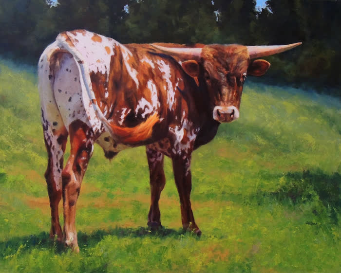 Are You Talking to Me? by Addren Doss, Oil, accepted work in the WAOW 56th National Exhibition, Limitless