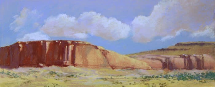 Secrets by Diane Fechenbach, Pastel, accepted work in the WAOW 56th National Exhibition, Limitless