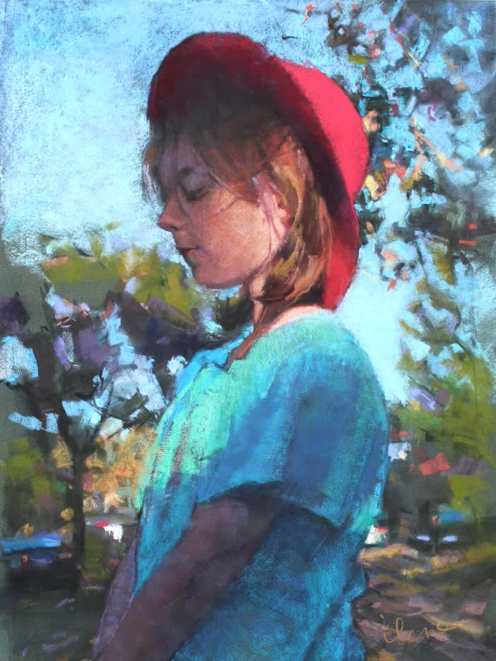 Summer Breeze by Ilene Gienger-Stanfield, Pastel, accepted work in the WAOW 56th National Exhibition, Limitless