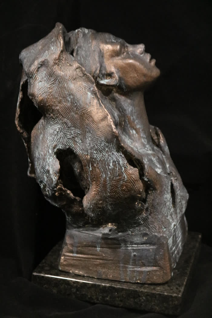 Revelation by Linda West, Sculpture, accepted work in the WAOW 56th National Exhibition, Limitless